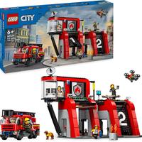 LEGO City Caserma dei Pompieri e Autopompa, Stazio
