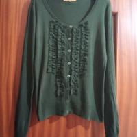 Cardigan con bottoni 