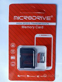 MicroDrive Scheda MicroSD 64GB Classe 10