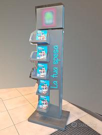 display pubblicitario per supermercati usato