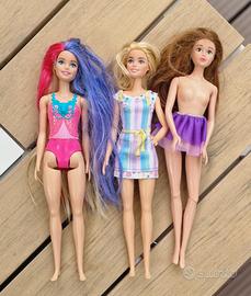 Lotto 3 Bambole - Barbie