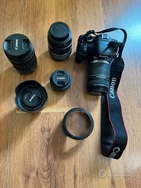 Canon eos 600 D accessori e obiettivi