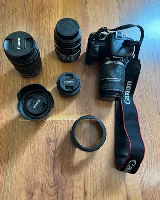 Canon eos 600 D accessori e obiettivi