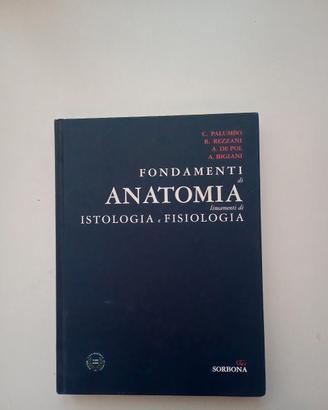 Fondamenti di anatomia istologia e fisiologia 
