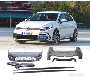 KIT CARROZZERIA VOLKSWAGEN VW GOLF 8 LOOK GTI + FE