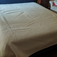 Coperta matrimoniale in lana merinos