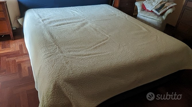 Coperta matrimoniale in lana merinos