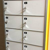 Cassettiera armadietto sicurezza palestra