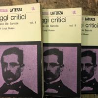 SAGGI CRITICI - FRANCESCO DE SANCTIS***