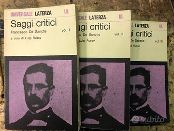 SAGGI CRITICI - FRANCESCO DE SANCTIS***