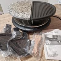 Multi Grill elettrico piastra, pietra e raclette
