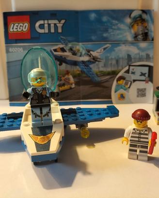 lego city Pattugliamento della polizia Aerea 60206
