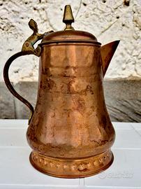bollitore teiera in rame , vintage