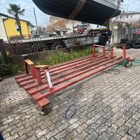 Carrello barca rimessa