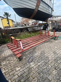 Carrello barca rimessa