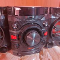 Stereo LG BT  disco.. casse come nuovo usato 2 vol