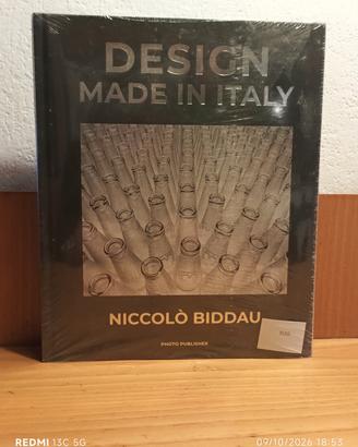 Libro Design Made in Italy (Niccolò Biddau)