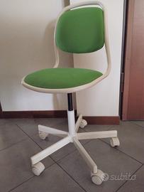 Sedia scrivania ragazzo Ikea ORFJALL