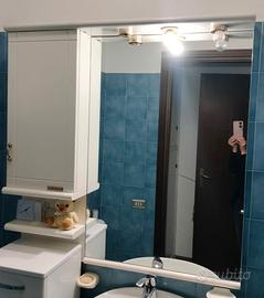 Specchiera per bagno con pensile