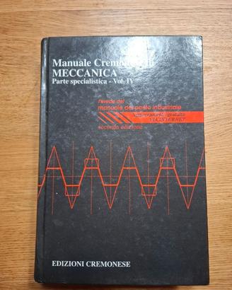 Manuale meccanica cremonesi