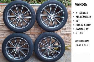 Cerchi 18" 5x108