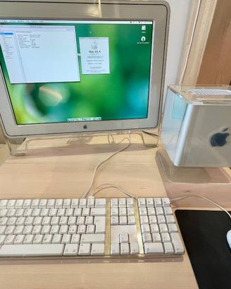 Apple Power Mac G4 Cube + Apple Display 22
