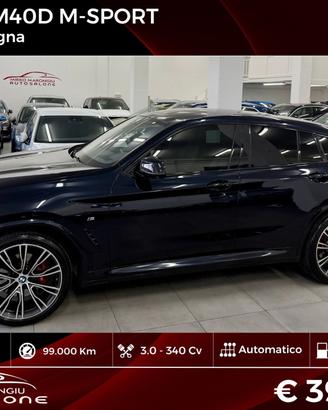 Bmw X4 xDriveM40d 3.0 340cv M-sport FINANZIABILE