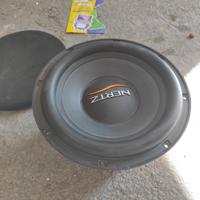 subwoofer hertz più amplificatori 