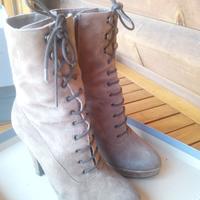 Tronchetti donna scamosciato 36