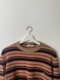 Maglione a righe - 50% lana