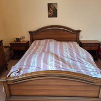 Letto matrimoniale legno