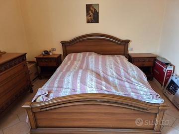 Letto matrimoniale legno