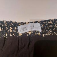 Pantaloncino gonna Zara a macchie gialle