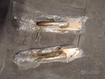 n.2 maniglie dorate nuove(per porte)