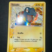 Totodile stamped Isola dei Draghi