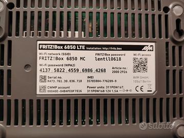 ruter Fritz box