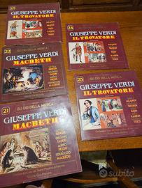 Vinili Giuseppe Verdi 5 opere mai usati