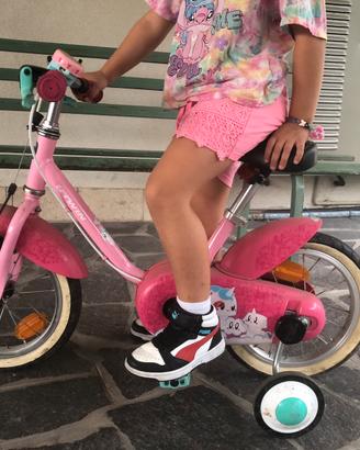 Bicicletta Decathlon con rotelle