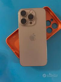 iPhone 15 pro titanium gray