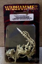 Warhammer Fantasy Skaven Squadra Arma Polver Warp