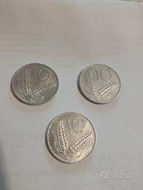 monete da 10 lire 