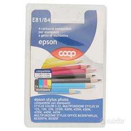 4 cartucce compatibili per stampanti a getto di in