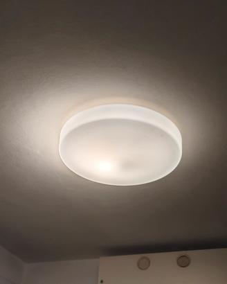 Plafoniera da Soffitto  moderna satinata 