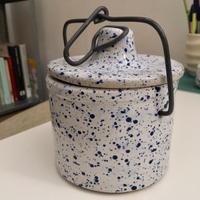 2 barattoli ceramica