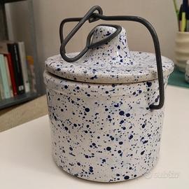 2 barattoli ceramica