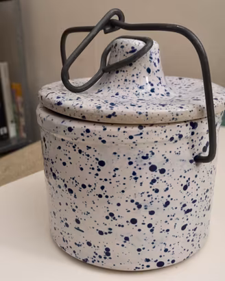 2 barattoli ceramica