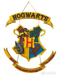 Stemma Hogwarts in legno - Artigianale