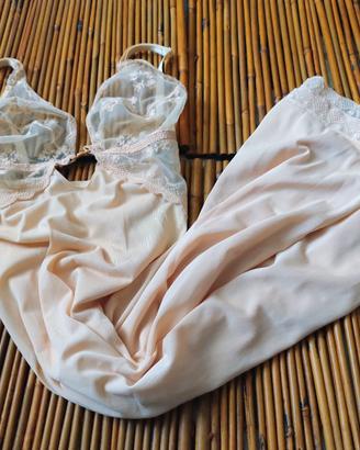 Babydoll vintage anni 60/70 con allacciatura davan