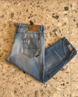 2 Jeans  Genius Uomo destroyed e dritti