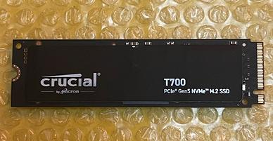 Crucial ssd t700 1tb pcle gen5 m.2 2280